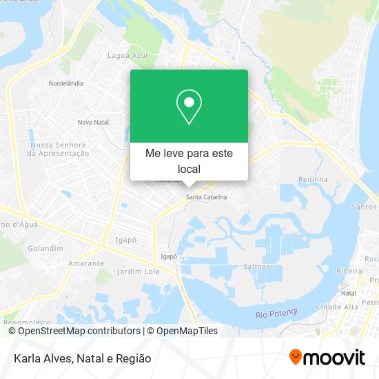 Karla Alves mapa