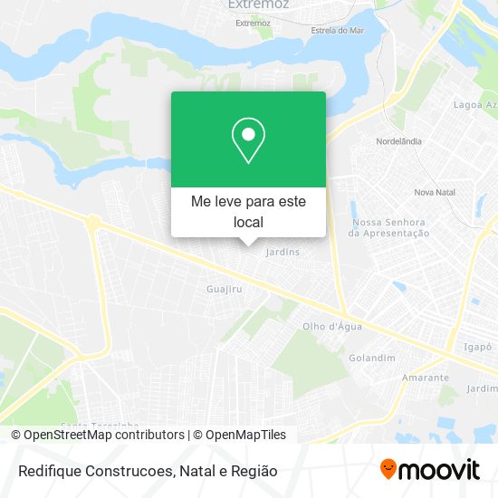 Redifique Construcoes mapa