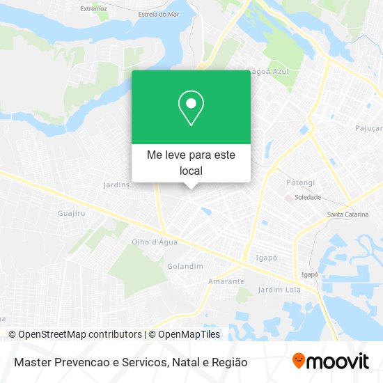 Master Prevencao e Servicos mapa