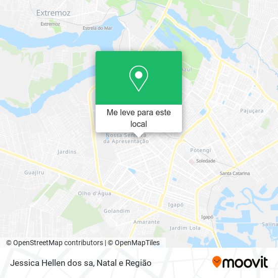 Jessica Hellen dos sa mapa