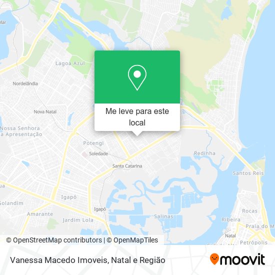 Vanessa Macedo Imoveis mapa