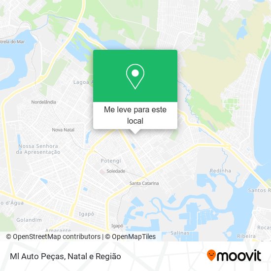 Ml Auto Peças mapa
