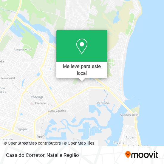 Casa do Corretor mapa