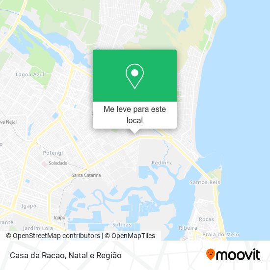 Casa da Racao mapa