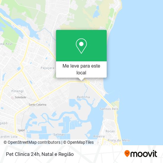 Pet Clinica 24h mapa