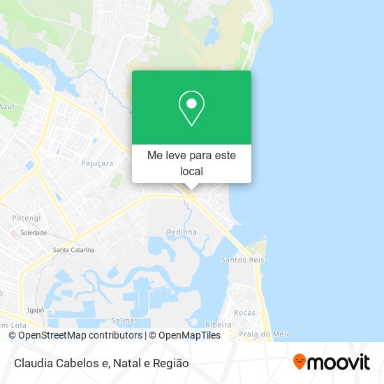 Claudia Cabelos e mapa