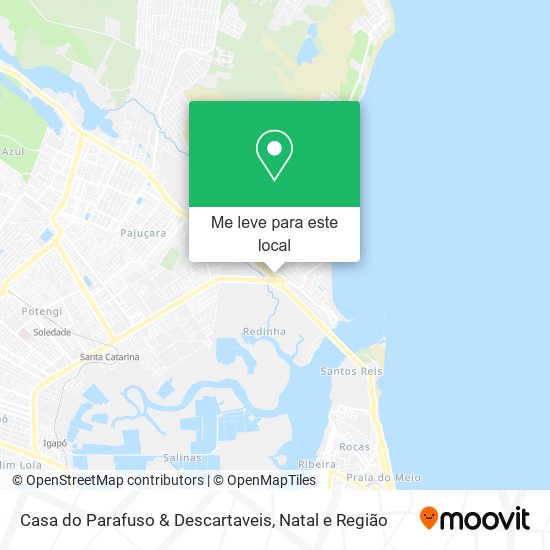 Casa do Parafuso & Descartaveis mapa