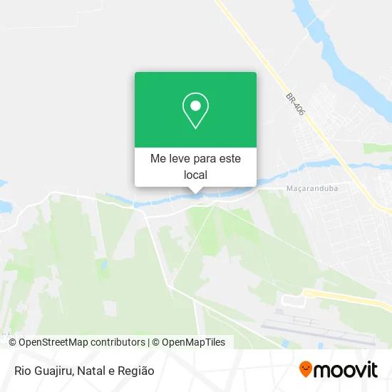Rio Guajiru mapa