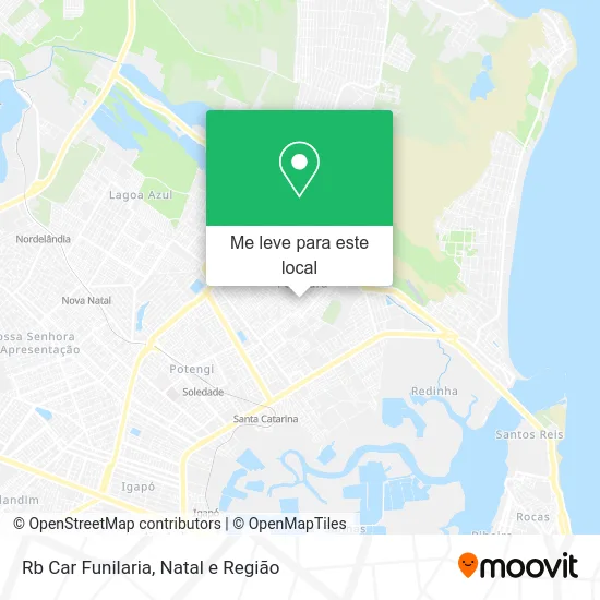 Rb Car Funilaria mapa