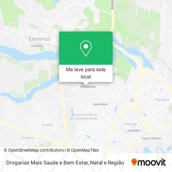 Drogarias Mais Saude e Bem Estar mapa