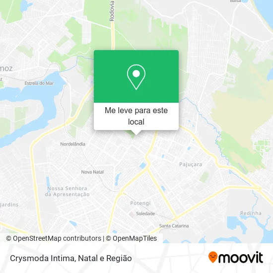 Crysmoda Intima mapa