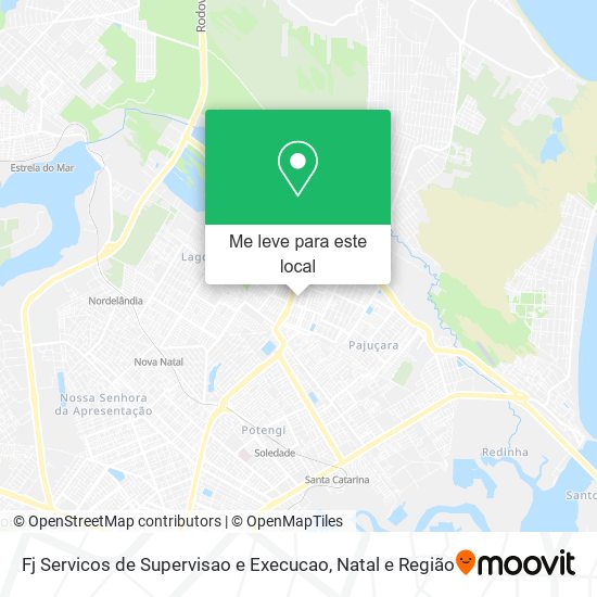 Fj Servicos de Supervisao e Execucao mapa