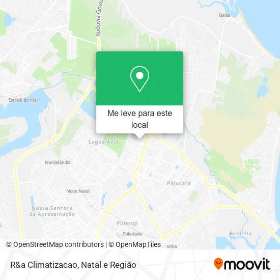 R&a Climatizacao mapa