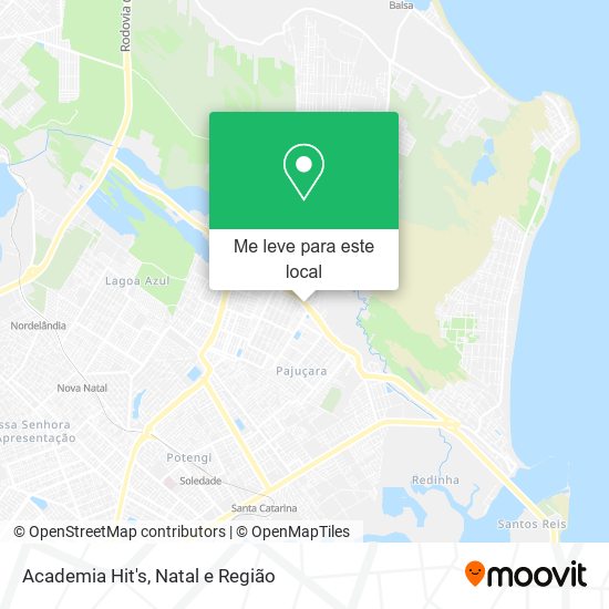 Academia Hit's mapa