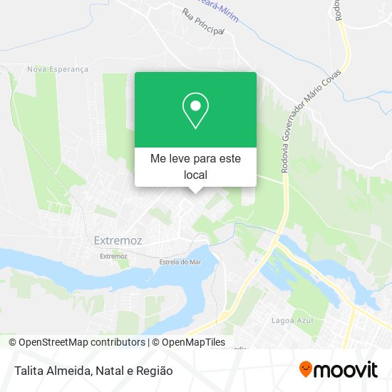 Talita Almeida mapa