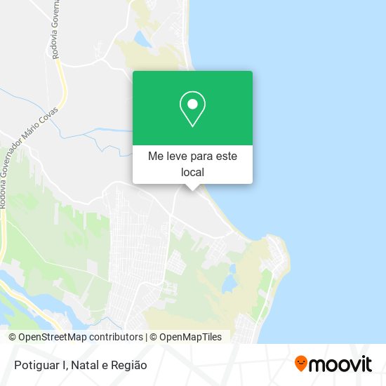 Potiguar I mapa