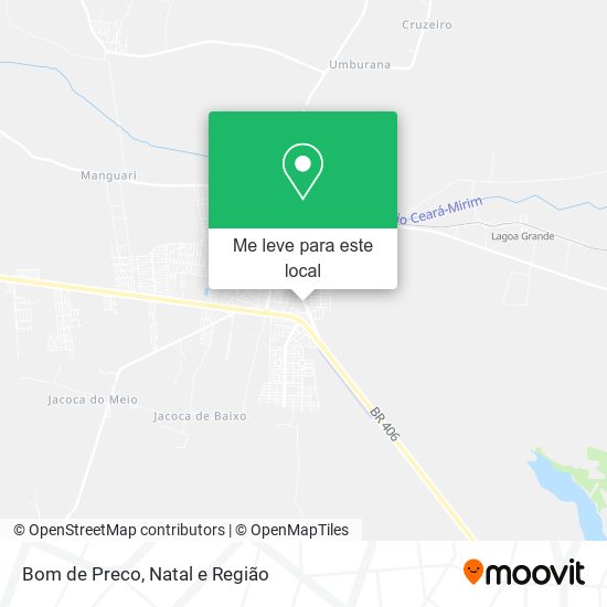 Bom de Preco mapa