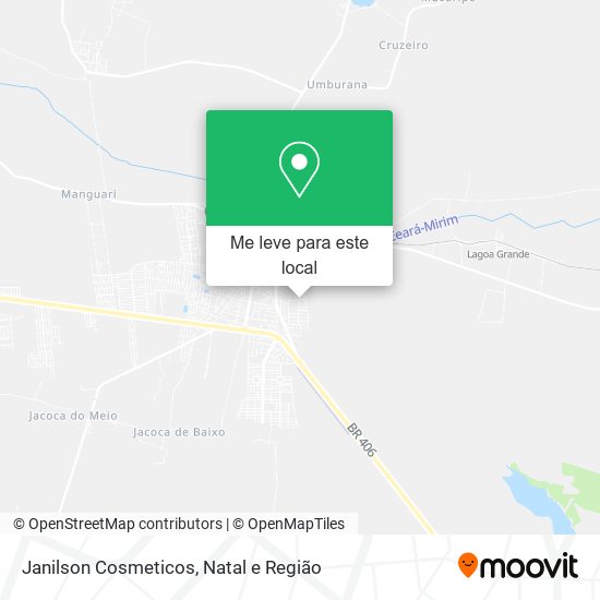 Janilson Cosmeticos mapa