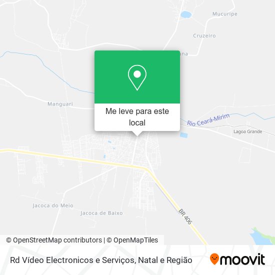 Rd Vídeo Electronicos e Serviços mapa