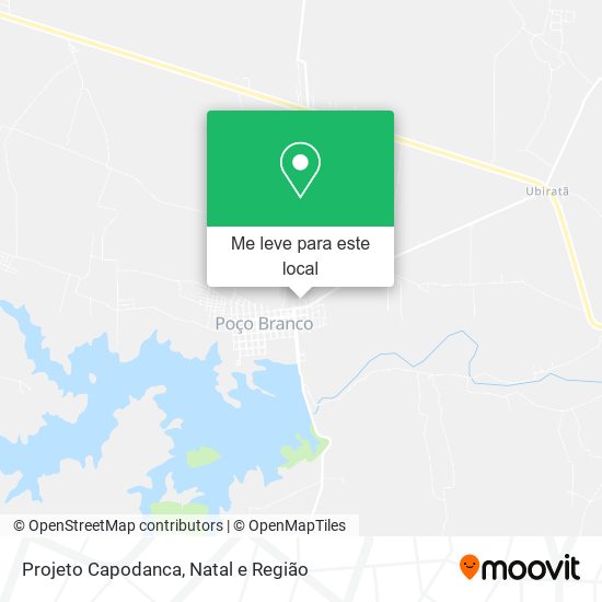 Projeto Capodanca mapa
