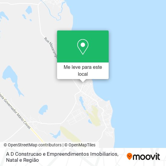 A D Construcao e Empreendimentos Imobiliarios mapa