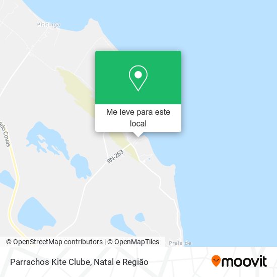 Parrachos Kite Clube mapa
