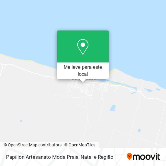 Papillon Artesanato Moda Praia mapa