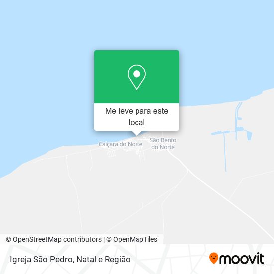 Igreja São Pedro mapa
