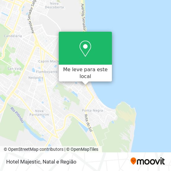 Hotel Majestic mapa