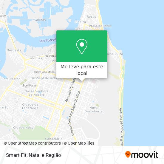 Smart Fit mapa