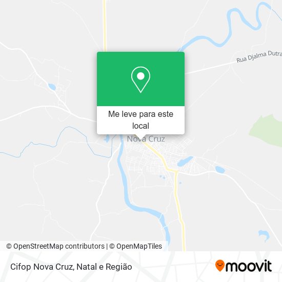 Cifop Nova Cruz mapa