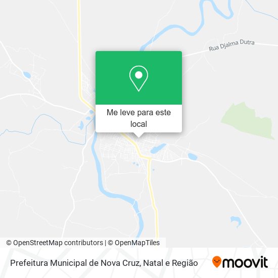 Prefeitura Municipal de Nova Cruz mapa