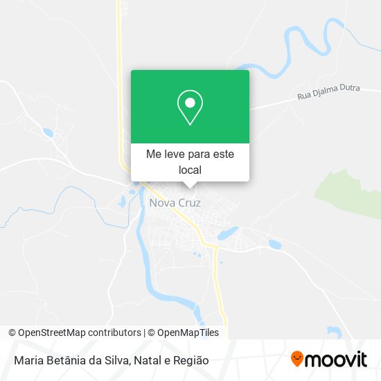 Maria Betânia da Silva mapa