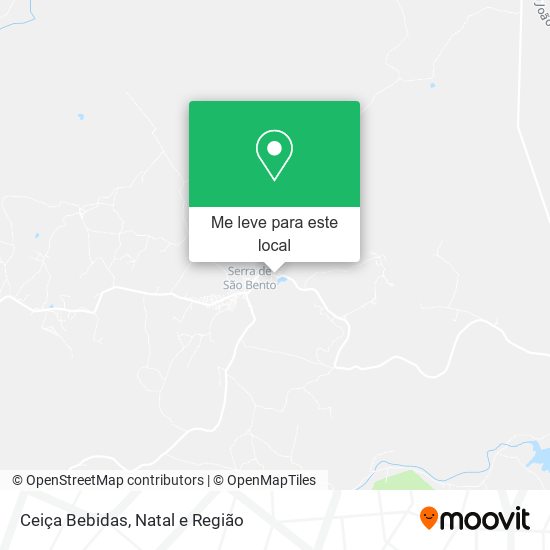 Ceiça Bebidas mapa