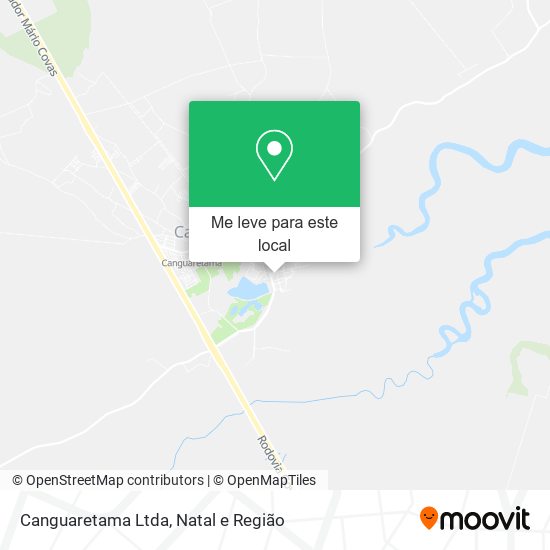 Canguaretama Ltda mapa