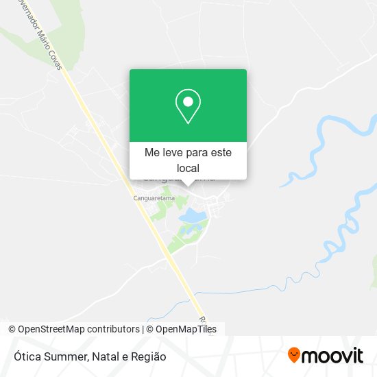 Ótica Summer mapa