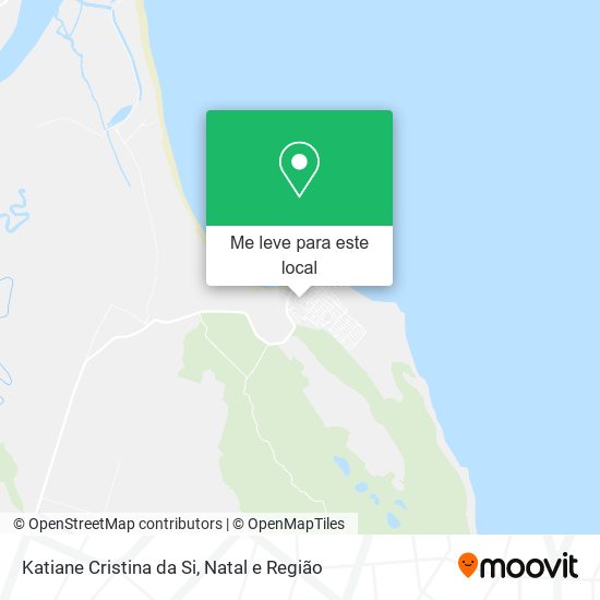 Katiane Cristina da Si mapa