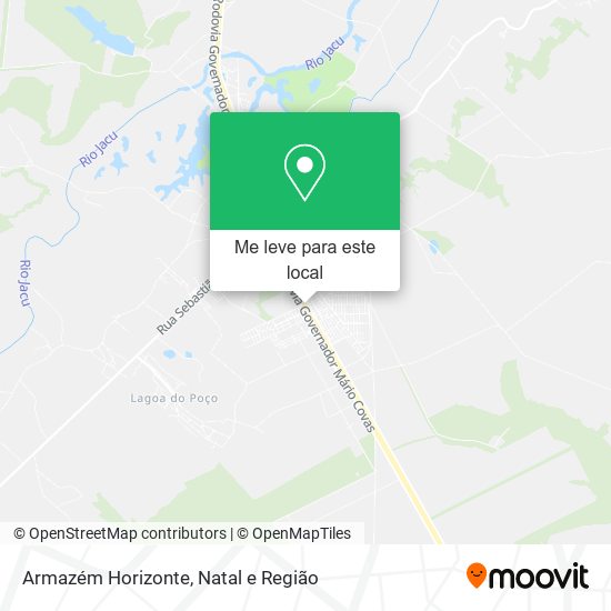 Armazém Horizonte mapa