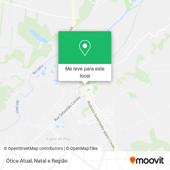 Ótica Atual mapa