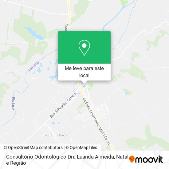 Consultório Odontológico Dra Luanda Almeida mapa