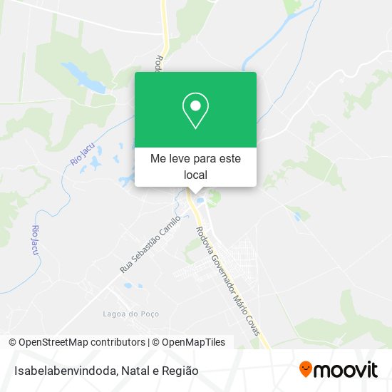 Isabelabenvindoda mapa