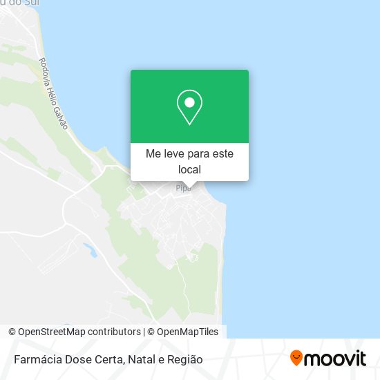 Farmácia Dose Certa mapa
