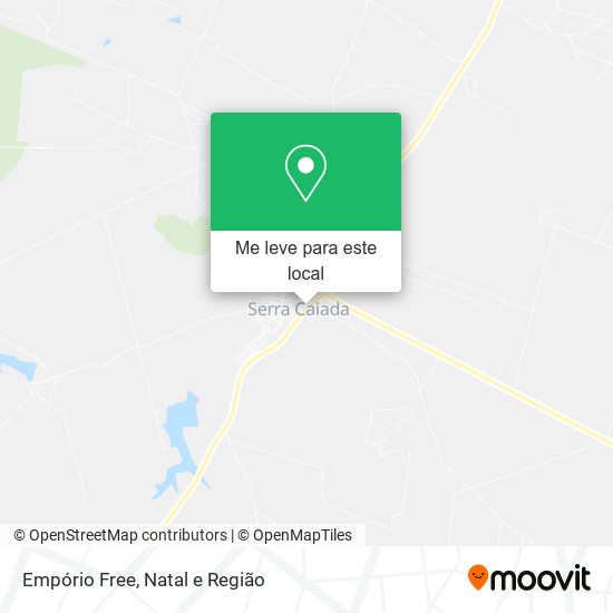 Empório Free mapa