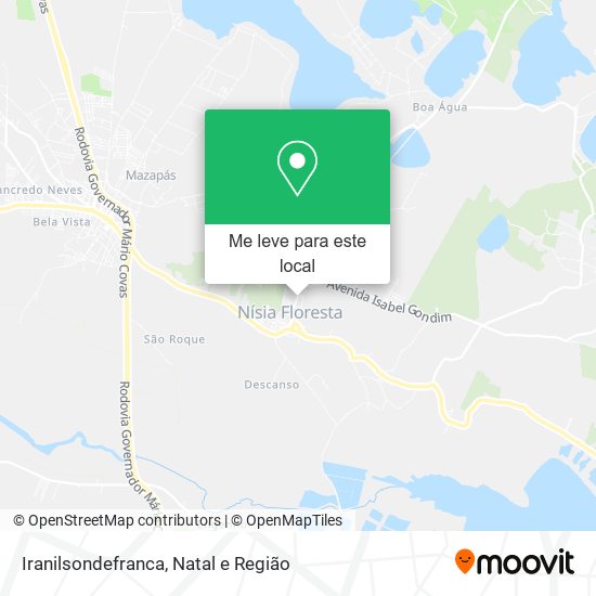Iranilsondefranca mapa