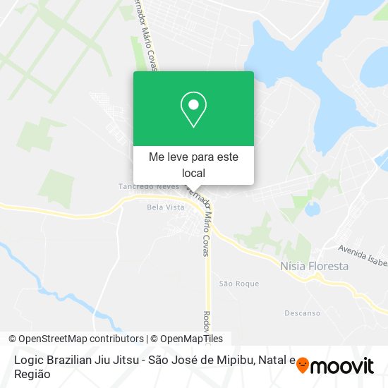 Logic Brazilian Jiu Jitsu - São José de Mipibu mapa