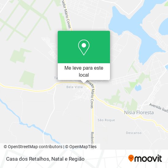 Casa dos Retalhos mapa