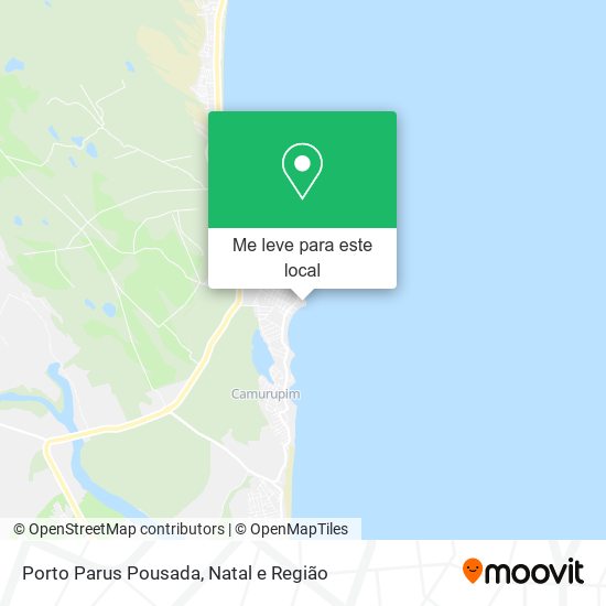 Porto Parus Pousada mapa