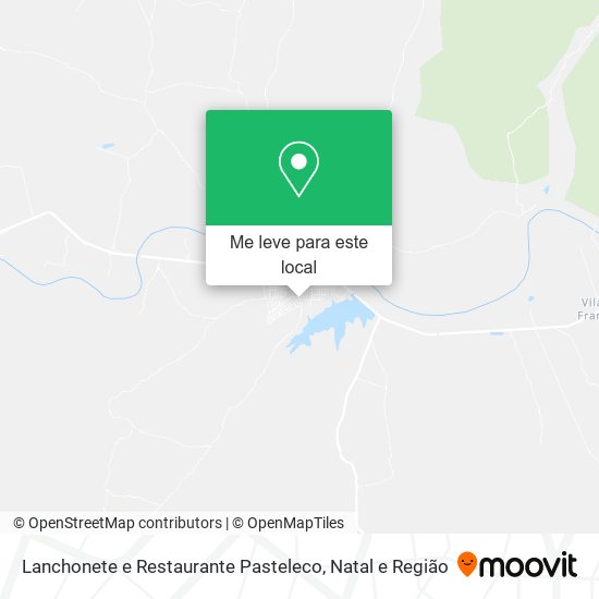 Lanchonete e Restaurante Pasteleco mapa