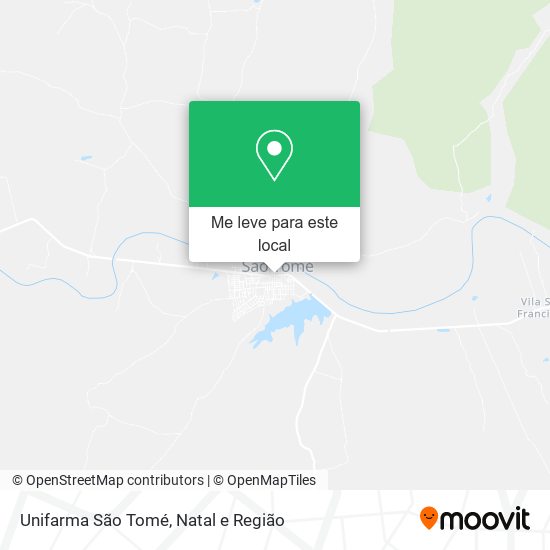 Unifarma São Tomé mapa