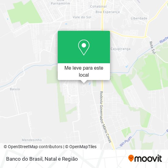 Banco do Brasil mapa